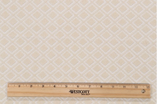 PK Lifestyles Rare Gem Woven Chenille Upholstery Fabric in Cream 
