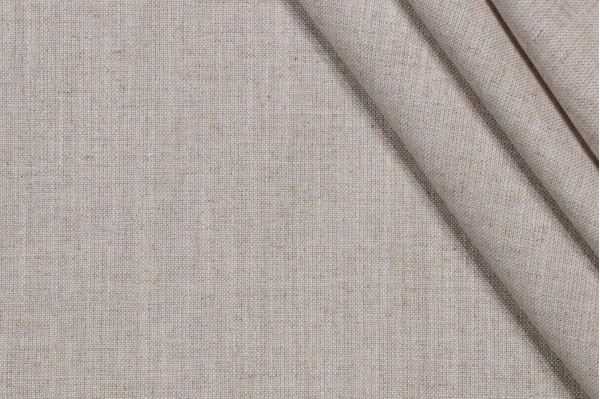 Covington Linden Linen Blend Drapery Fabric in Sterling