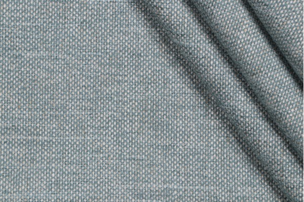 1 Yard Crypton Wiley High Performance Woven Chenille Upholstery Fabric in Pool