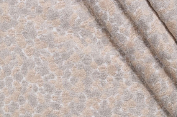 Garbo Grospoint Velvet Upholstery Fabric in Moonstone