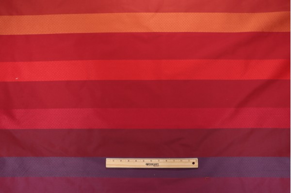 Scalamandre Stripe Woven Decorator Fabric in Sunset