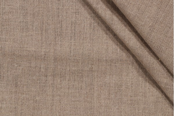 Scalamandre Linen Drapery Fabric in Ecru