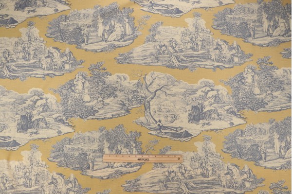 Old World Weavers The Four Seasons Printed Drapery Fabric for Scalamandre