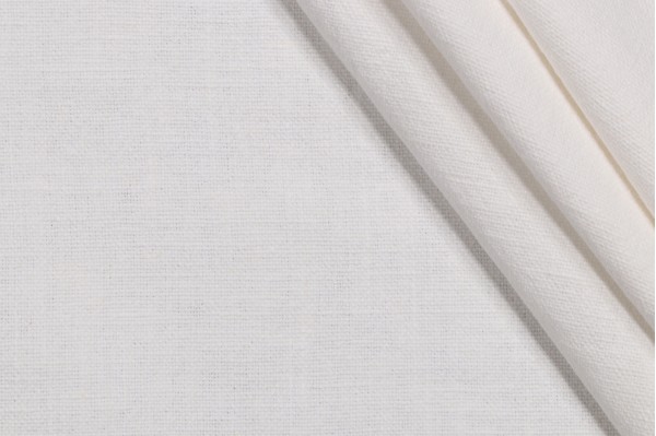 Ellen Degeneres Cleary Woven Washed Decorator Fabric in White