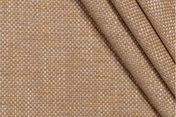 Axel Woven Chenille Upholstery Fabric in Wheat