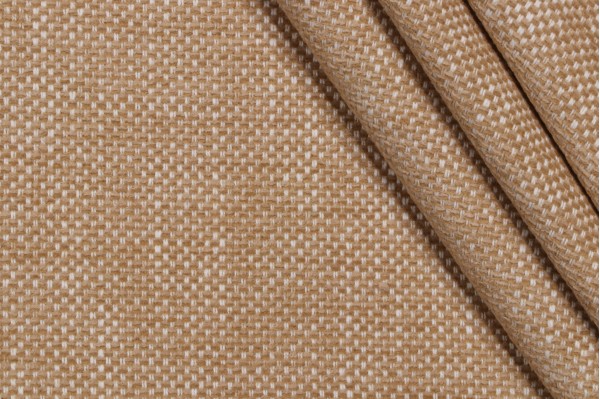 Axel Woven Chenille Upholstery Fabric in Wheat