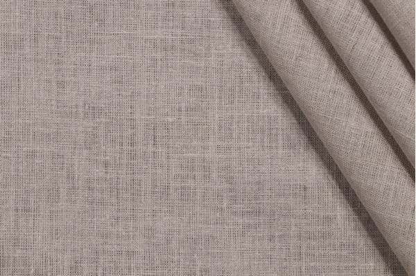 Palazzo Semi-Sheer Linen Drapery Fabric in Natural