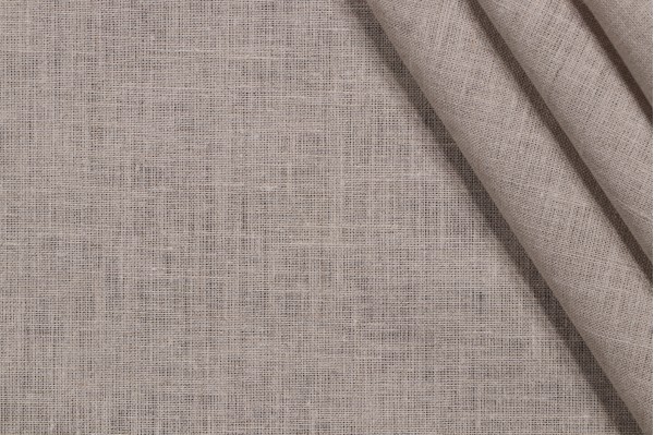 1 Yard Palazzo Semi-Sheer Linen Drapery Fabric in Natural