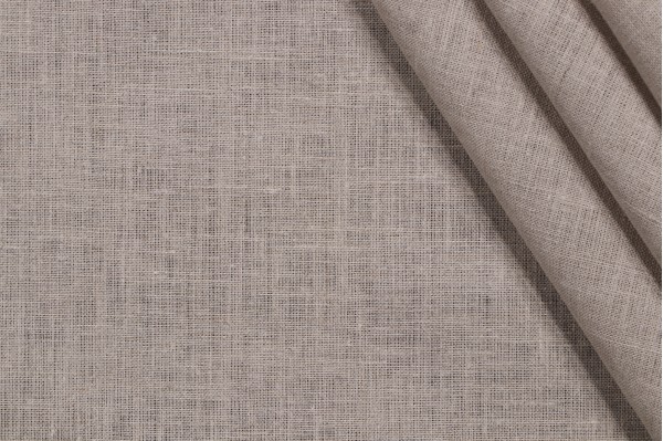 Palazzo Semi-Sheer Linen Drapery Fabric in Natural