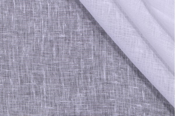 Eden Sheer Drapery Fabric in Ice