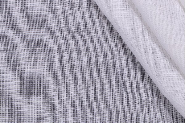 Click for 1.88 Yards Eden Sheer Drapery Fabric in Snow Eden Sheer Drapery Fabric in Snow