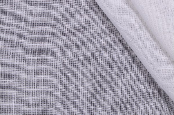 Click for 1.13 Yards Eden Sheer Drapery Fabric in Snow Eden Sheer Drapery Fabric in Snow