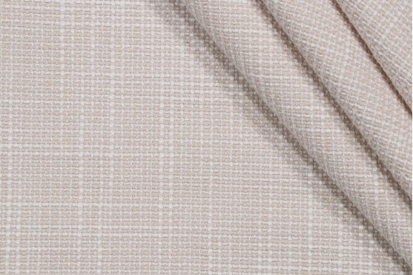 Crypton Bolton High Performance Woven Upholstery Fabric in Bone