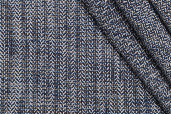 Meza Woven Upholstery Fabric in Dusk