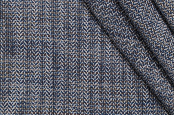 Meza Woven Upholstery Fabric in Dusk