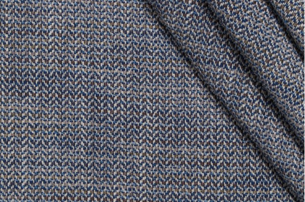 Meza Woven Upholstery Fabric in Dusk