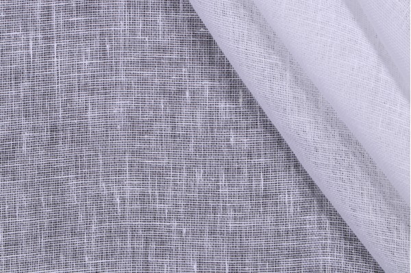 Eden Sheer Drapery Fabric in Ice