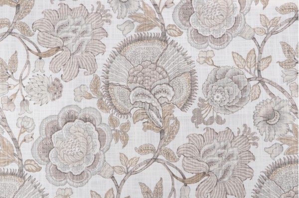 Richloom Smyth Printed Drapery Fabric in Vintage
