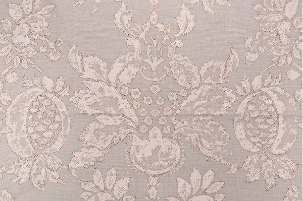 1 Yard Eaglesham Padua Hand-Printed Drapery Fabric for Scalamandre