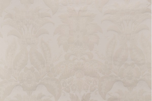 Scalamandre Bassano Damask Decorator Fabric in Cream