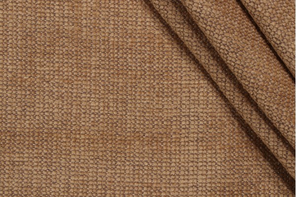 Donghia Tiburon Chenille Upholstery Fabric in Bronze for Scalamandre