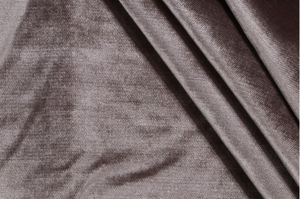 Tomi Velvet Upholstery Fabric in Nickel