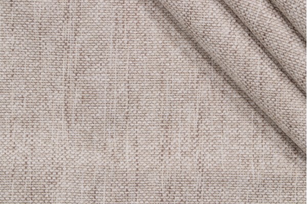Lucia Woven Chenille Upholstery Fabric in Linen