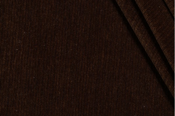 Solid Velvet Upholstery Fabric in Espresso