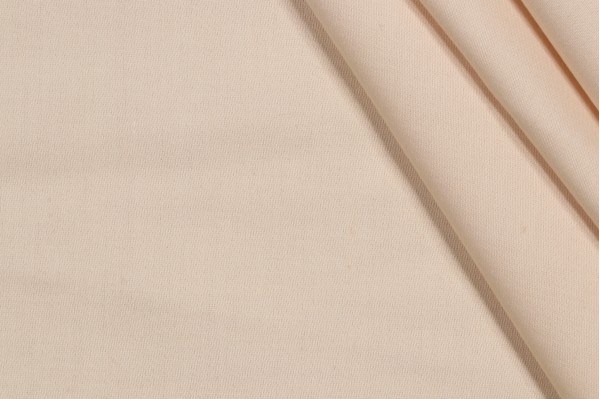 1 Yard Bernard Thorp & Co Satin Woven Drapery Fabric in Buff for Scalamandre