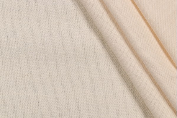 1 Yard Bernard Thorp & Co Twill Woven Drapery Fabric in Oyster for Scalamandre