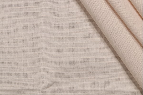 1 Yard Bernard Thorp & Co Linen Woven Semi-Sheer Drapery Fabric in Natural for Scalamandre