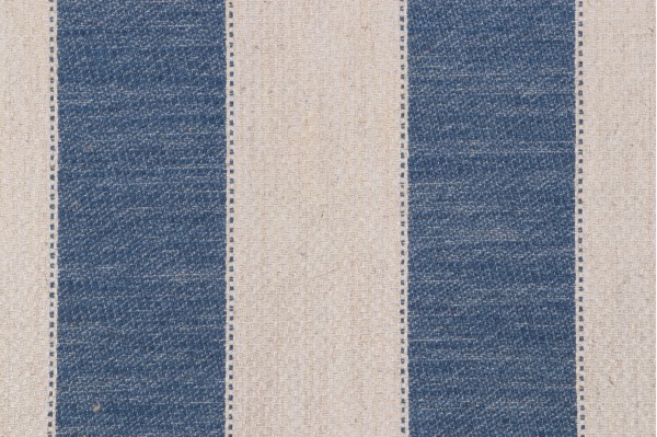 Scalamandre Indy Woven Upholstery Fabric in Blue