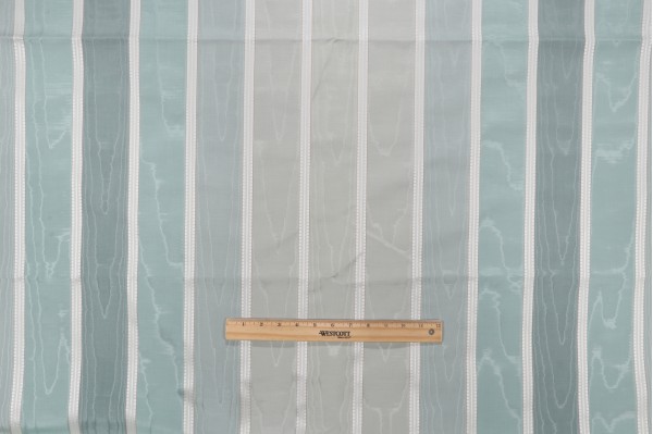 Scalamandre Moire Decorator Fabric in Eucalyptus