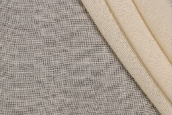 Scalamandre Sheer Drapery Fabric in Ivory