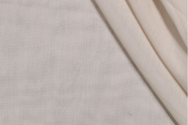 1 Yard Scalamandre Sheer Woven Drapery Fabric in Winter