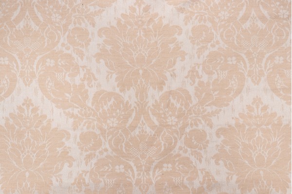 Scalamandre Woven Damask Decorator Fabric in Beige