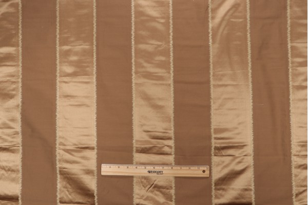 Scalamandre Despote Silk Decorator Fabric in Coffee