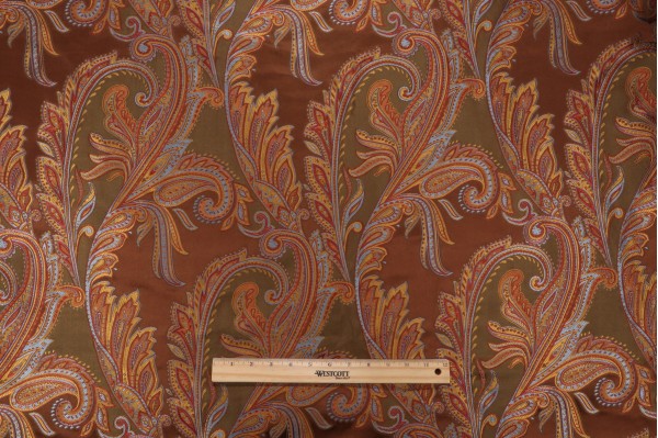 Scalamandre Salparino Silk Decorator Fabric in Moss/Parrot