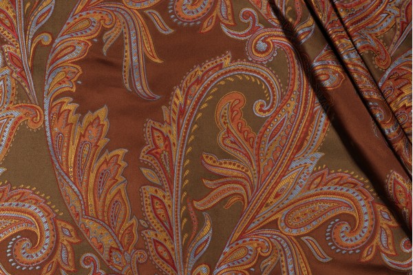 Scalamandre Salparino Silk Decorator Fabric in Moss/Parrot