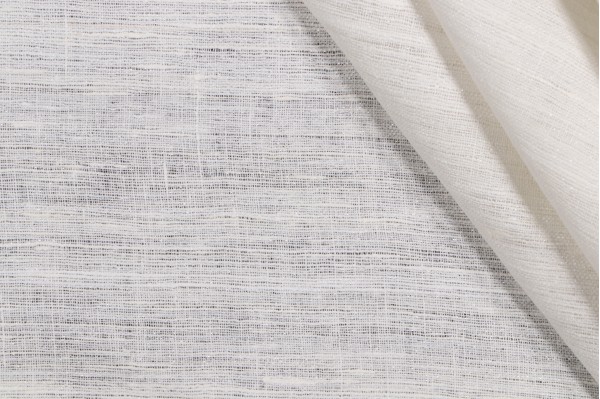 Scalamandre Sheer Woven Drapery Fabric in Ice