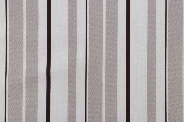 Scalamandre Bold Vertical Woven Upholstery Fabric in Stone Espresso