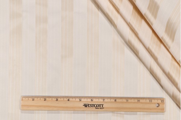 Grey Watkins Aviata Silk Decorator Fabric in Beige/Cream for Scalamandre