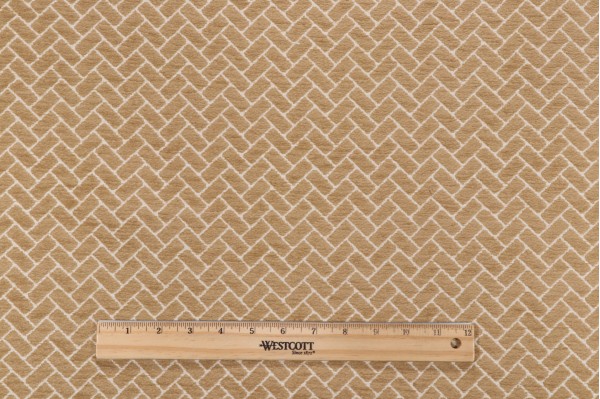 P Kaufmann INduro Modena High Performance Chenille Indoor/Outdoor Fabric in Tahini 