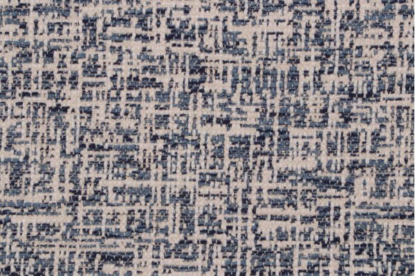 Golding Soundtrack Woven Chenille Upholstery Fabric in Ocean 