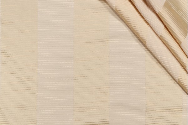 Scalamandre Stripe Woven Decorator Fabric in Papyrus