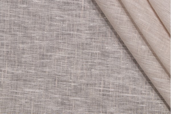 P Kaufmann Aura Sheer Drapery Fabric in Fog