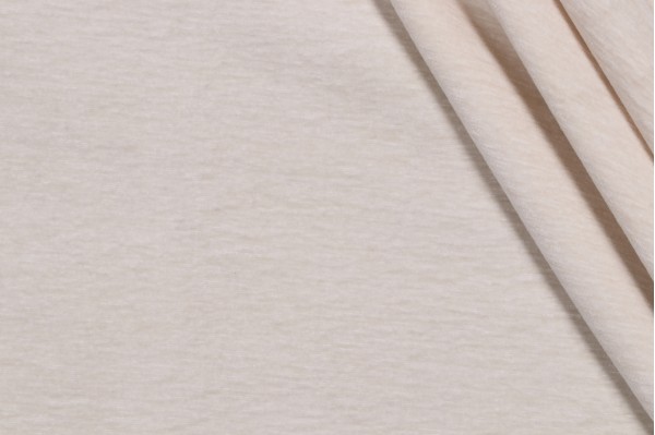 Fuller Woven Chenille Upholstery Fabric in Eggshell