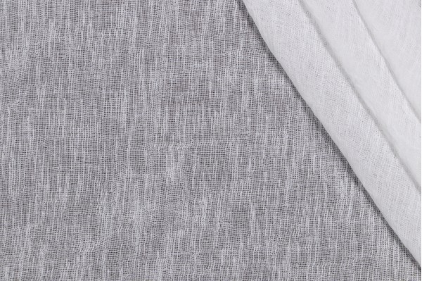 Levy Sheer Woven Drapery Fabric in White