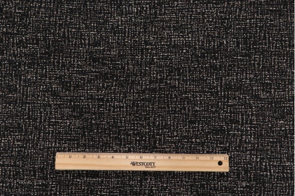 Pallas Little Black Dress Woven Upholstery Fabric in Black