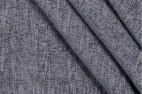 Crypton Daria High Performance Woven Chenille Upholstery Fabric in Wedgewood